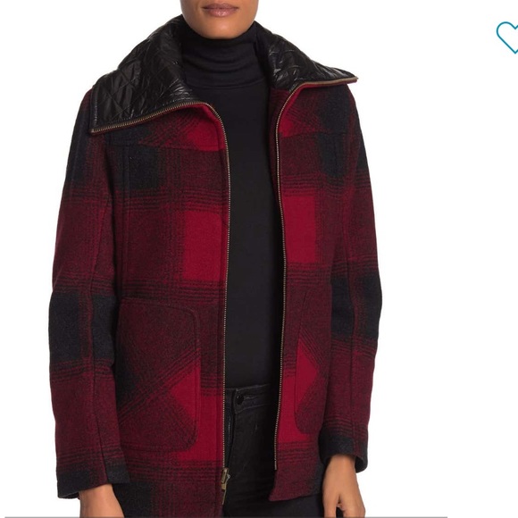 Pendleton Jackets & Blazers - NEW • Pendleton • Wool Blend Quilted Collar Coat